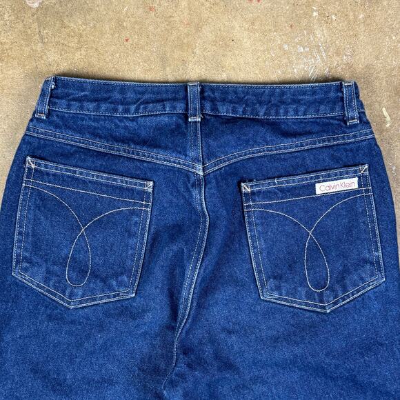 Vintage Calvin Klein Jeans Women’s Size 9 Straight Leg High Rise USA Denim - Picture 6 of 13